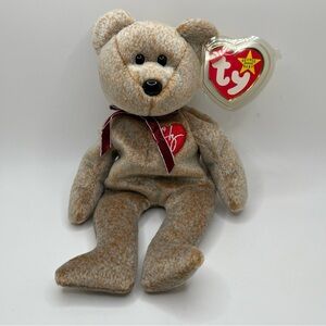 1999 Ty Original Beanie Babies Brown 1999 SIGNATURE BEAR w/Tags
